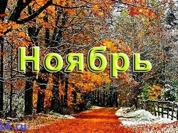 План работы музея на ноябрь