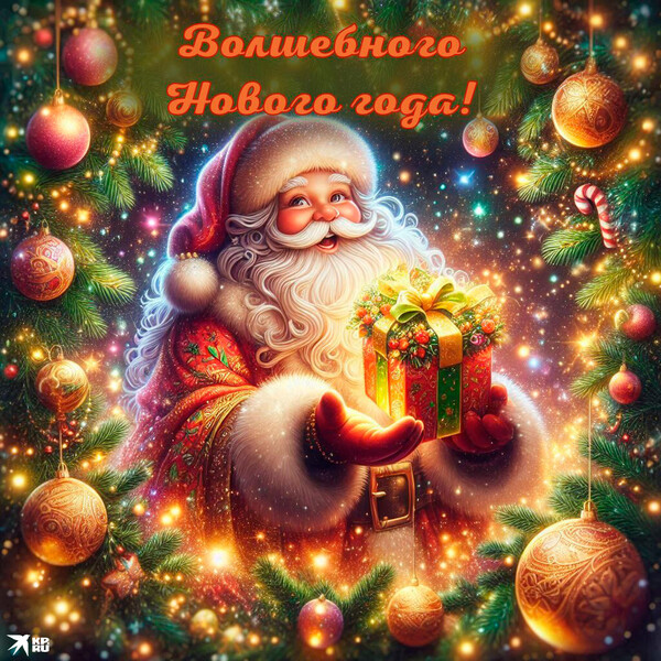 С наступающим Новым годом!